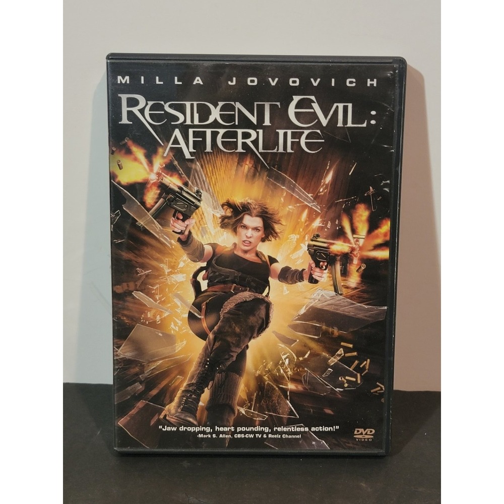Resident Evil Afterlife DVD 2010 Milla Jovovich Action Horror